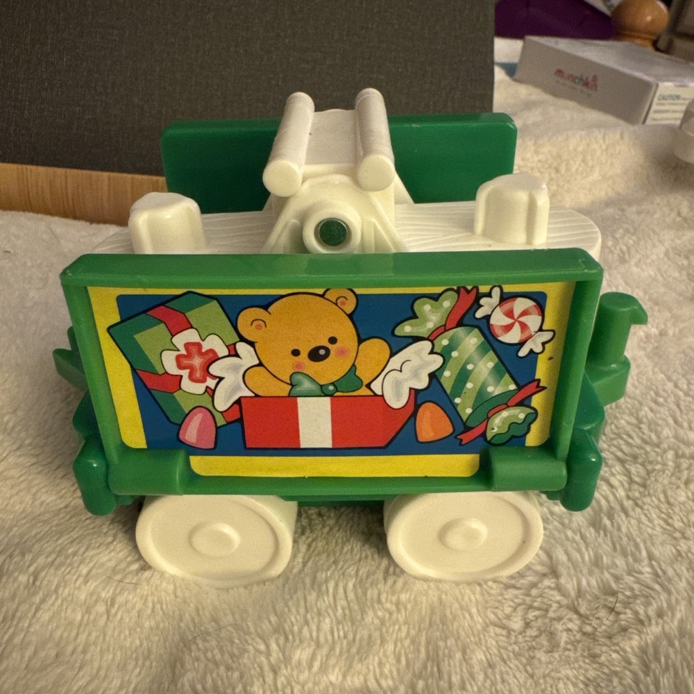 Fisher Price Little People Musical Christmas Train Car 2001 2002